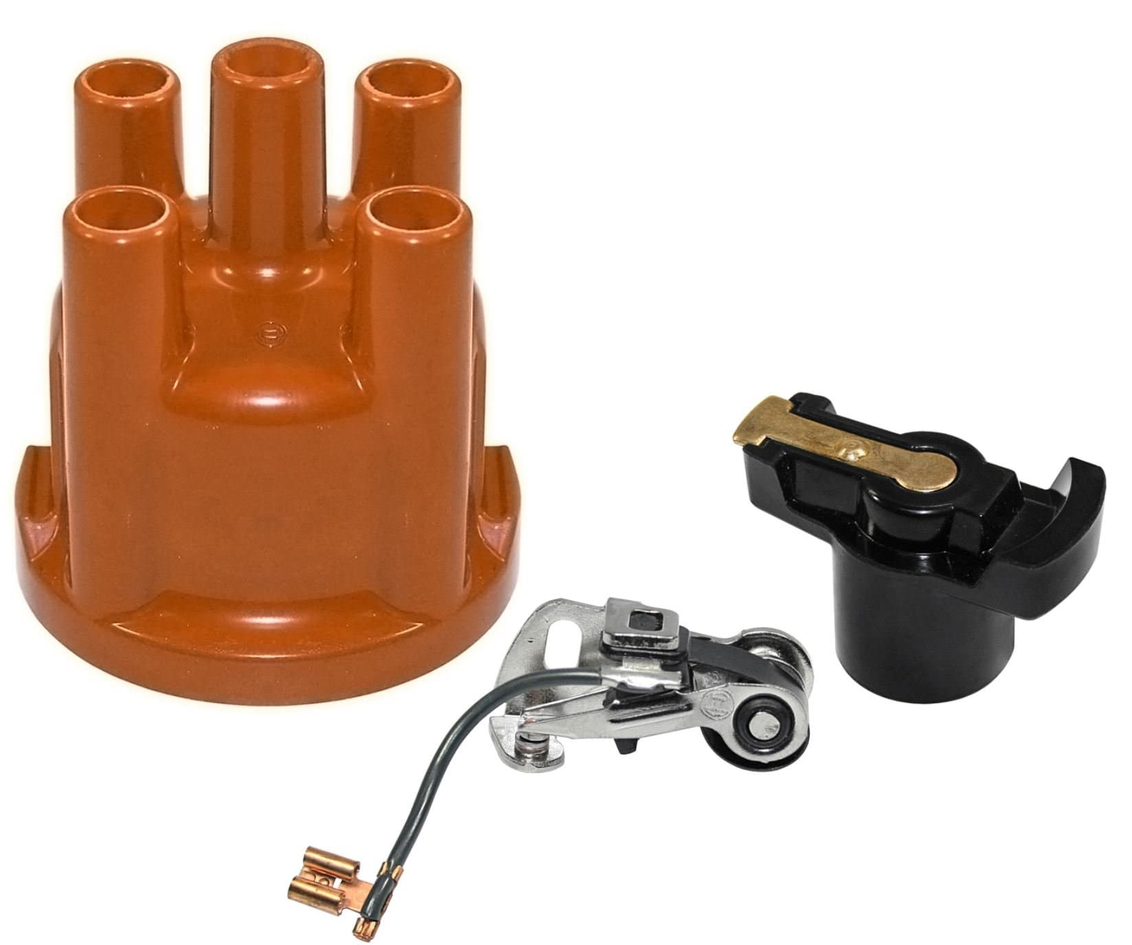 AC905585 Distributor Cap (Points and Rotor Kit for VW 009 Distributors; VW Beetle)