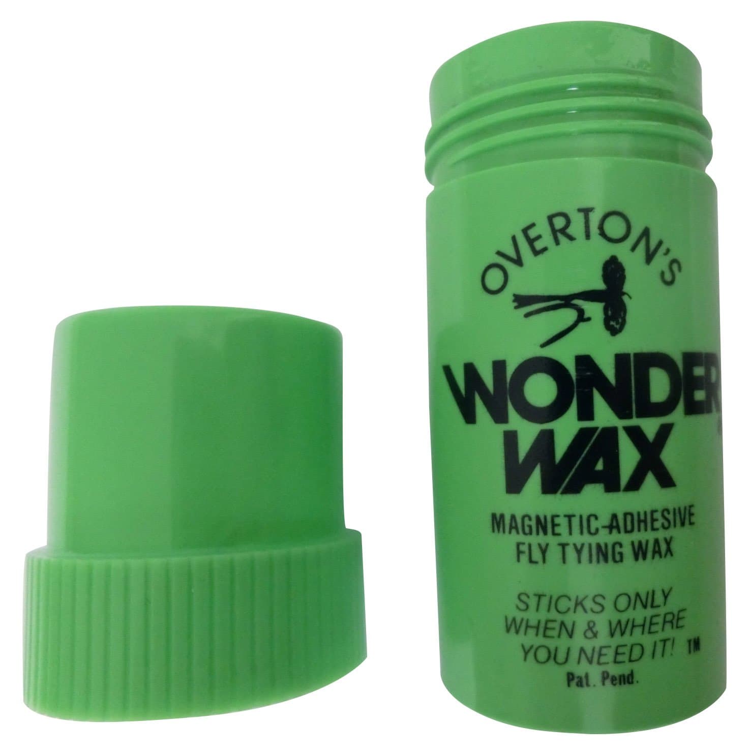 Overton's Fly Tying Wax, Green, One Size
