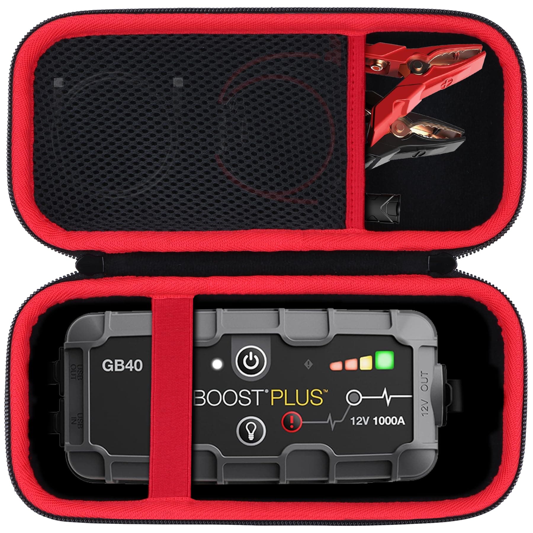Lebakort Storage Case Compatible with Boost Plus GB40 / Boost X GBX45 / Boost XL GB50 / Boost Sport GB20 UltraSafe Lithium Jump Starter Box
